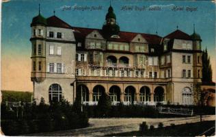 1918 Pöstyén, Piestany; Hotel Royal szálloda. Donáth Lipót kiadása / hotel (EK)