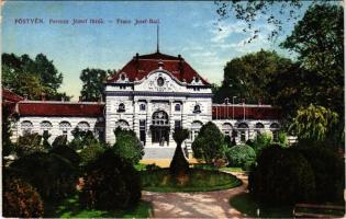 1915 Pöstyén, Piestany; Ferenc József fürdő / Franz Josef-Bad / spa (EB)