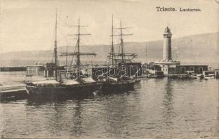 Trieste harbour with lighthouse (EB)