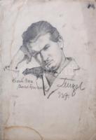 Lengyel Lajos (1904-1978): kb. 44 db illusztráció és tanulmányrajz. Klf. technikák, papír, egyik jelzett, többi jelzés nélkül, klf. méretekben. Mappában.