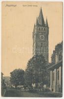 Nagybánya, Baia Mare; Szent István torony. Frankovits A. kiadása / tower (EK)
