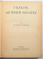Magyar Földrajzi Társaság Könyvtára 2 kötete: 
Balbo, Italo (1896-1940): Diadalmas szárnyak. A máso...