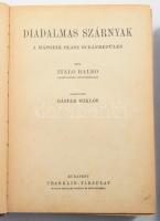 Magyar Földrajzi Társaság Könyvtára 2 kötete: 
Balbo, Italo (1896-1940): Diadalmas szárnyak. A máso...