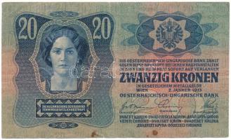 1913. 20K " 2197 149812" I. kiadás T:F 
Adamo K17