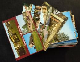 200 db MODERN színes külföldi város képeslap / 200 modern coloured foreign town postcards