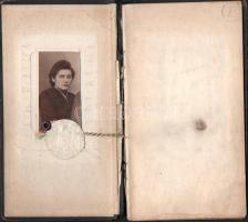 1945 Egyetemi leckekönyv Hajnal, Moór, Pais és mások aláírásával