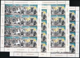 1996 Feszty-körkép: A magyarok bejövetele III. 4 db ív (12.000)