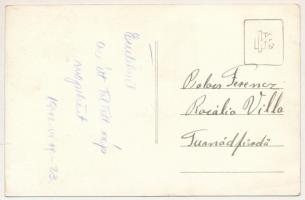 1942 Tusnádfürdő, Baile Tusnad; Rozália villa, erdélyi étterem és sörcsarnok / villa, Transylvanian ...