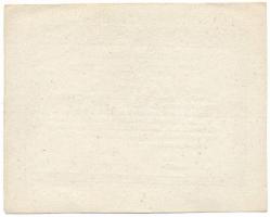 1849. július 16. Rozsnyó 1kr "Rozsnyó bánya város pénztári utalványa", keltezésben "J...