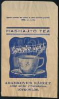 Adamkovics Károly "Szent István" Gyógyszertára Tótkomlós gyógyszertári boríték