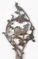 Vadász témájú Berndorf alpakka levélnyitó szett állat figurákkal 16-24 cm