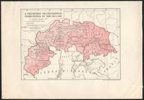 5 db magyar történelmi térkép: I. Ulászló birodalma; A Hunyadi-Újlaki Liga kormányzata alá tartozó t...