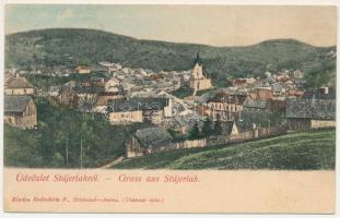 1906 Stájerlak, Steierlak, Stájerlakanina, Steierdorf, Anina; látkép. Hollschütz kiadása / general view