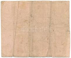 1849. július 16. Rozsnyó 6kr "Rozsnyó bánya város pénztári utalványa", rózsaszín papíron, ...