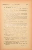 1921 Magyar Írás. Az új művészet folyóirata. Szerkeszti és kiadja: Raith Tivadar. I. évf. Teljes évf...