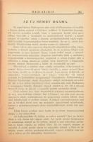 1921 Magyar Írás. Az új művészet folyóirata. Szerkeszti és kiadja: Raith Tivadar. I. évf. Teljes évf...