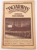 1921 Magyar Írás. Az új művészet folyóirata. Szerkeszti és kiadja: Raith Tivadar. I. évf. Teljes évf...
