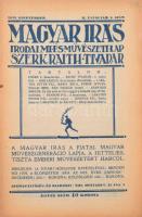 1922 Magyar Írás. Az új művészet folyóirata. Szerkeszti és kiadja: Raith Tivadar. II. évf. Teljes év...