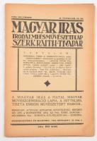 1922 Magyar Írás. Az új művészet folyóirata. Szerkeszti és kiadja: Raith Tivadar. II. évf. Teljes év...