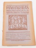 1922 Magyar Írás. Az új művészet folyóirata. Szerkeszti és kiadja: Raith Tivadar. II. évf. Teljes év...