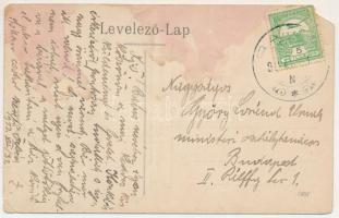 1912 Boksánbánya, Románbogsán, Németbogsán, Deutsch-Bogsan, Bocsa Montana; Forstmeisteramt, Kirche m...