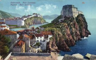 3 db régi dalmáciai képeslap (Dubrovnik, Lovran és Bolzano)