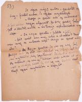 [Balázs Béla kiadatlan könyve és autográf írásai]. Embermesék, tündérmesék (Emberen innen, emberen t...