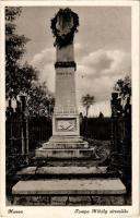 1939 Hanva, Hamva, Chanava; Tompa Mihály síremléke / cenotaph of Mihály Tompa (EK)
