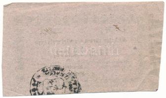 1860. Miskolc 10kr "Miskolcz város utalványa" bélyegzéssel T:F
Adamo MIS-2.1