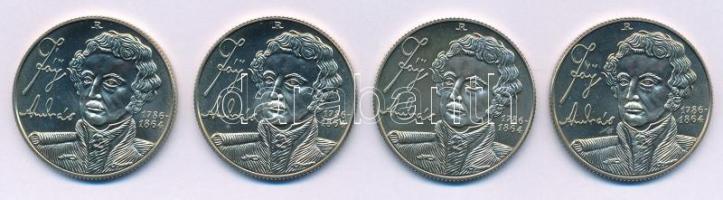 1990. 100Ft Cu-Ni-Zn "Fáy András" (4x) T:BU
Adamo EM112