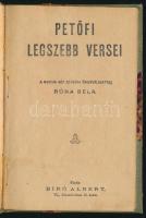 Petőfi Sándor legszebb versei. A magyar nép számára összeválogatta: Róna Béla. Magyar mesék és ifjús...
