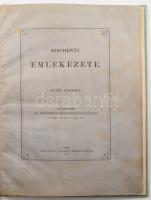 Arany János: Széchenyi emlékezete. ~tól. Olvastatott az akademiai Széchenyi-ünnepélyen october XIII-kán M. DCCC. LX.    Pest, 1860. Emich. 16p. Első kiadás. Széchenyi halálát követően az Akadémia Eötvös Józsefet és Aranyt kérte fel emlékbeszéd, illetve emlékvers megírására. Felolvasásukra a Nemzeti Múzeum dísztermében október 13-án rendezett ünnepségen került sor. Későbbi félbőr-kötésben. Az eredeti borító bekötve. Ritka!