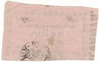 1860. Miskolc 10kr "Miskolcz város utalványa" bélyegzéssel "el fogadtatik" közöt...