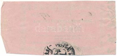 1860. Miskolc 10kr "Miskolcz város utalványa" bélyegzéssel, "Misk" után nincs po...