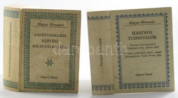 Magyar Hírmondó sorozat, 2 db:  Szenvedelmes kertész rácsudálkozásai. Összeáll., az utószót és a jegyzeteket írta: Surányi Dezső.;  Fáy András - Vajda Ferencz: Hasznos tudnivalók. Hasznos házi jegyzetek gyűjtögette Fáy András 1826. Hasznos tudnivalók innen-onnen. Összegyűjtötte: Vajda Ferencz 1899. Szerk., az utószót írta és jegyzetekkel ellátta: Juhász István.;  Bp.,1982-1986,Magvető. Kiadói kartonált papírkötés.