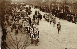 Késmárk, Kezmarok; Thököly Imre újratemetése a várban / reburial ceremony of Emeric Thököly. photo (EK)