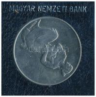 1981. 100Ft Ni "FAO I. - Világélelmezési nap" fekete műbőr tokban, tanúsítvánnyal T:BU, ujjlenyomat Adamo EM66