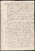 1773 Forgolány, Kárpátalja, Ugocsa vármegye, tanuvallomás a megyei Vincze család nemességével kapcso...