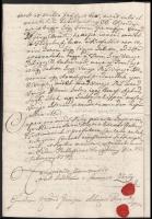 1773 Forgolány, Kárpátalja, Ugocsa vármegye, tanuvallomás a megyei Vincze család nemességével kapcso...