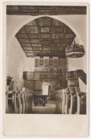Zabola, Zabala; Biserica Reformata / Református templom, belső / Calvinist church, interior (EM)