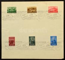 Ívek, összefüggések, papírlapra ragasztott bélyegek, alkalmi bélyegzések, emléklapok stb, főleg az 1918-1944 közötti időszakból