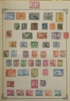 Vegyes külföldi bélyegek albumban, közte gyarmatok is