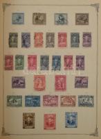 Vegyes külföldi bélyegek albumban, közte gyarmatok is