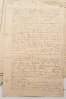 ca 1710-1790 19 darabos okmány gyűjtemény, nagyrészt kárpátaljai vonatkozású, sok nemes család megem...