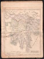 cca 1830 Arnz, [Josef]: Atlas der Alten Welt in 16 illuminirten Karten. Nach den besten Hülfsmitteln...