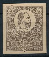 1921 Kőnyomat emlékkiadás fogazatlan, enyvezett bélyeg (kis törés / small fold)