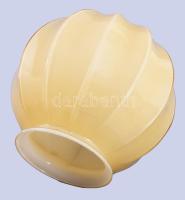 4 darab opalitüveg lámpabúra, egyiken lepattanással, m: 14 cm