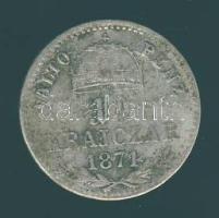 1871 GyF 10kr Ag T:3