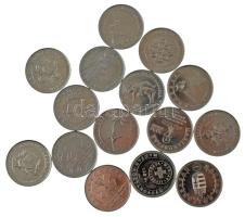 2004-2023. 50Ft (15xklf) forgalmi emlékpénz, közte "1956-os forradalom" és "Európai Unió" T:UNC-XF patina