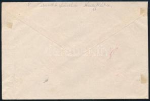 1946 (11. díjszabás) Ausztriába küldött levél 320.000P készpénzes bérmentesítéssel "NAGYKÁTA&qu...